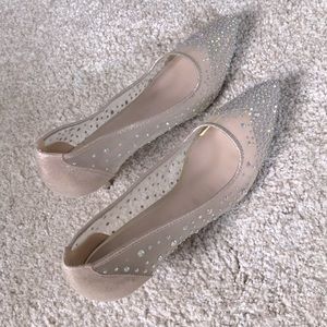 Chic by Lady Couture Silk Pump in Gold Metallic